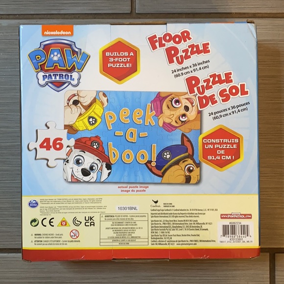 Paw Patrol 46pc Floor Puzzle - Picture 2 of 2